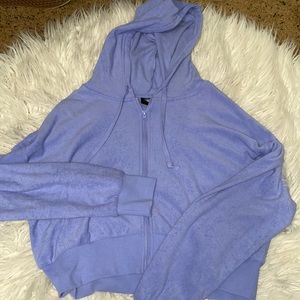 Purple pacsun zip up jacket